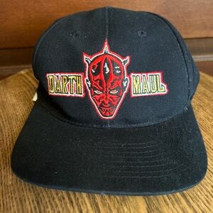 Vintage 2001 Star Wars Darth Maul Hat/Cap NEW